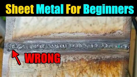 how to mig weld sheet metal flux core|flux core welding for dummies.